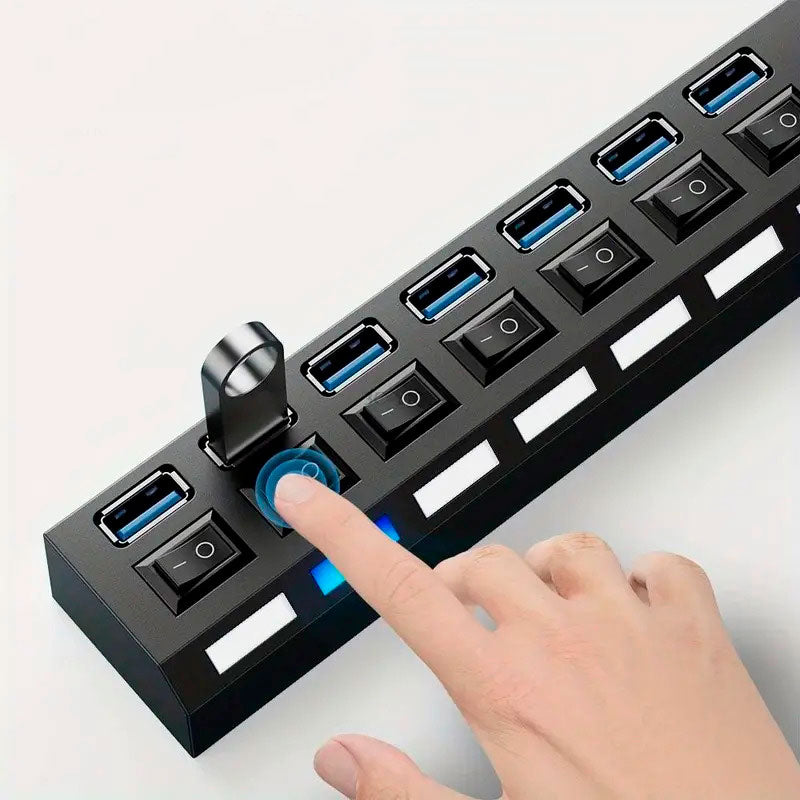 CARGADOR USB 7 PUERTOS  | ENVÍO GRATIS
