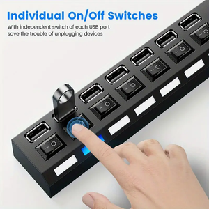 CARGADOR USB 7 PUERTOS  | ENVÍO GRATIS