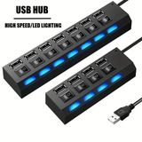 CARGADOR USB 7 PUERTOS  | ENVÍO GRATIS