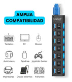 CARGADOR USB 7 PUERTOS  | ENVÍO GRATIS