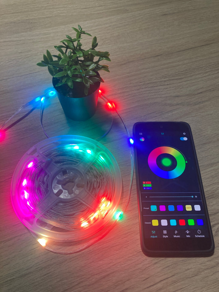 LUCES NAVIDEÑAS LED INTELIGENTES CON CONTROL Y APP | ENVÍO GRATIS