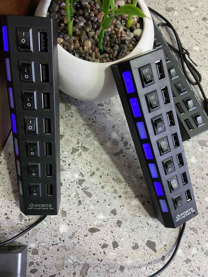 CARGADOR USB 7 PUERTOS  | ENVÍO GRATIS