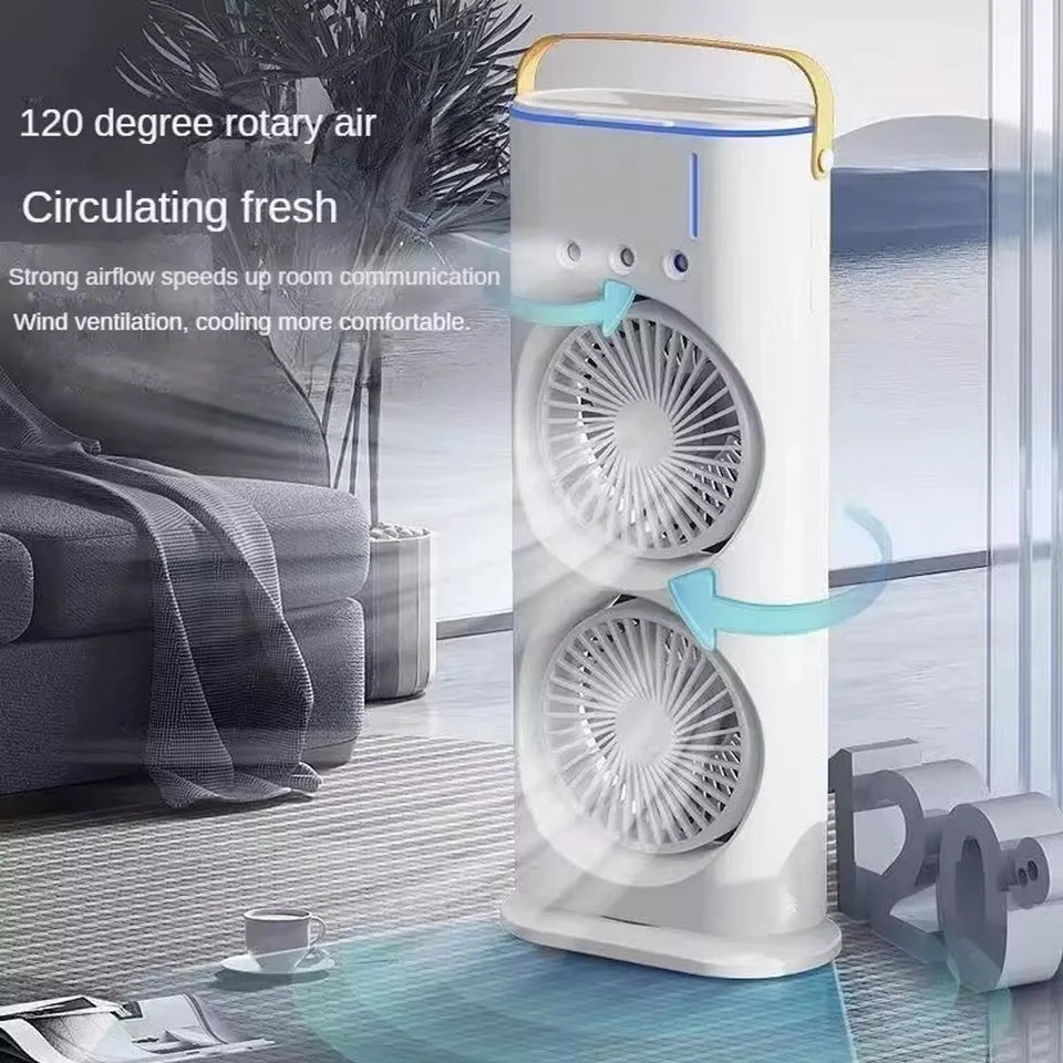 VENTILADOR DOBLE CABEZAL EN TORRE RGP – MULTIFUNCIÓN   | ENVÍO GRATIS