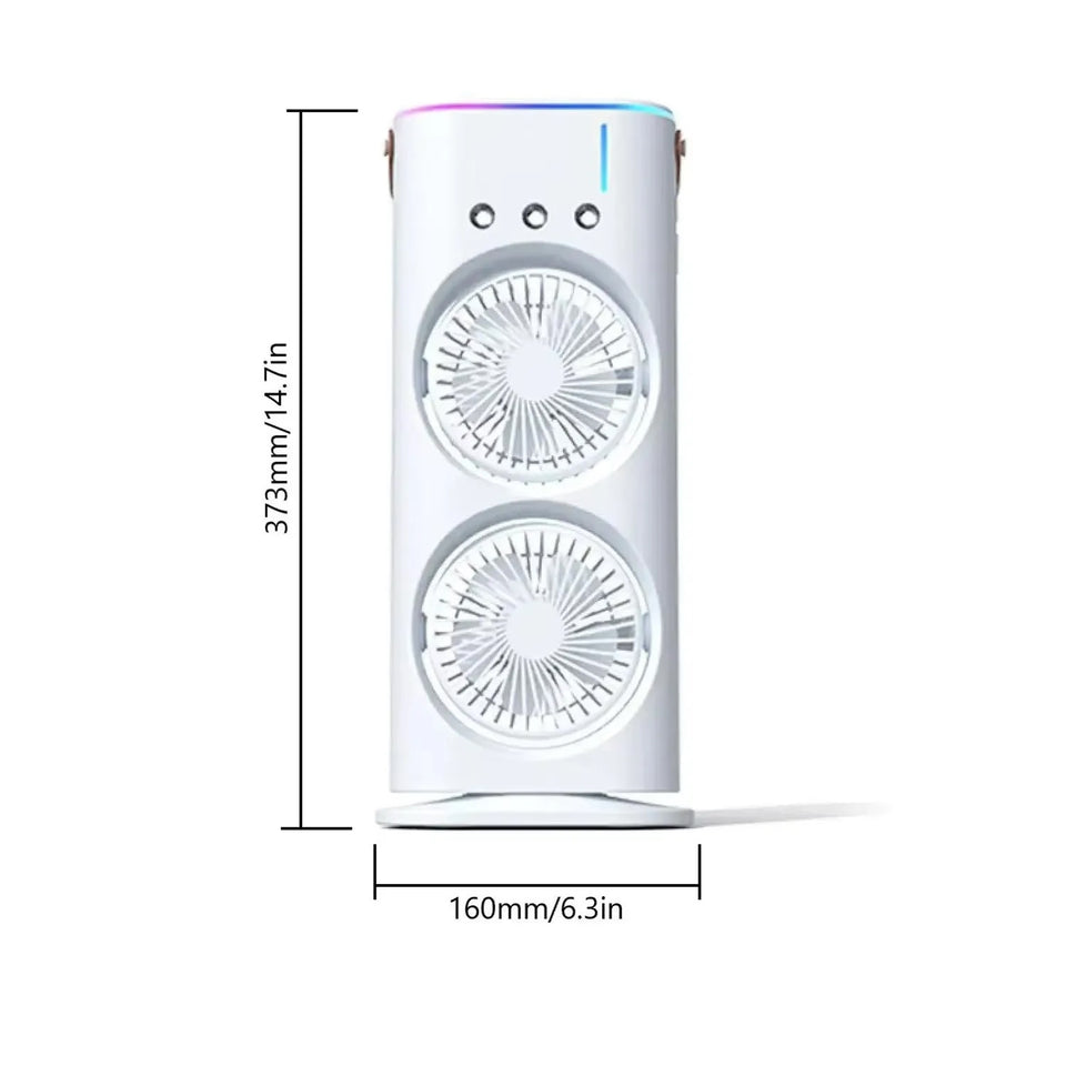 VENTILADOR DOBLE CABEZAL EN TORRE RGP – MULTIFUNCIÓN   | ENVÍO GRATIS